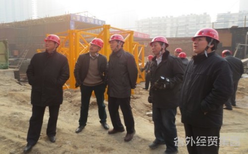 集团公司董事长肖玉龙检查北城盛龙广场商业综合体项目-bevictor伟德官网