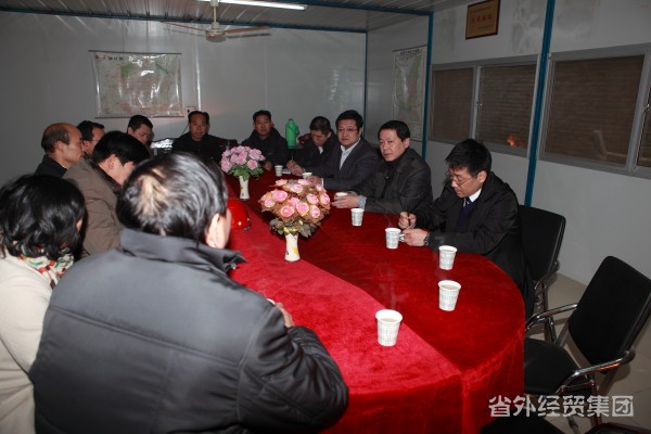 集团公司董事长肖玉龙 副总司理惠宏军赴集团建设一公司、六公司项目工地调研-bevictor伟德官网