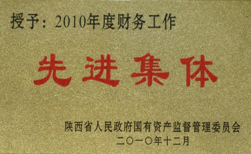 我集团被省国资委评为2010年度财务事情先进整体-bevictor伟德官网