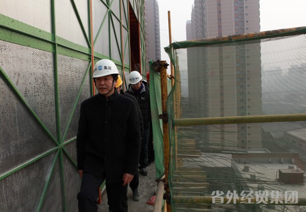 肖玉龙董事长深入集团驻西安部分项目部慰问调研-bevictor伟德官网