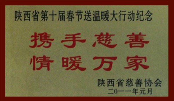 陕西慈善协会 携手慈善 情暖万家-bevictor伟德官网