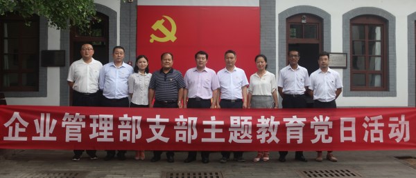 集团办公室支部、企业治理部支部联合开展主题党日活动-bevictor伟德官网