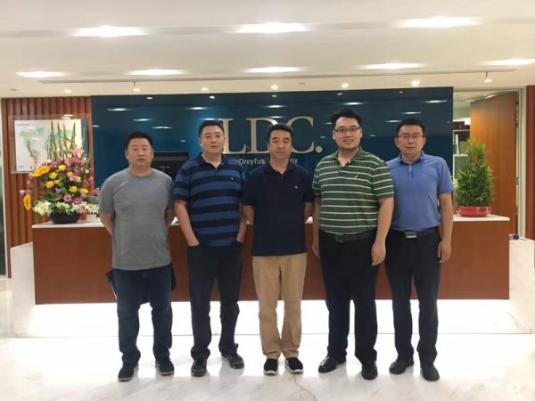 陕海投总司理刘军前往路易达孚（中国）商业有限责任公司交流-bevictor伟德官网